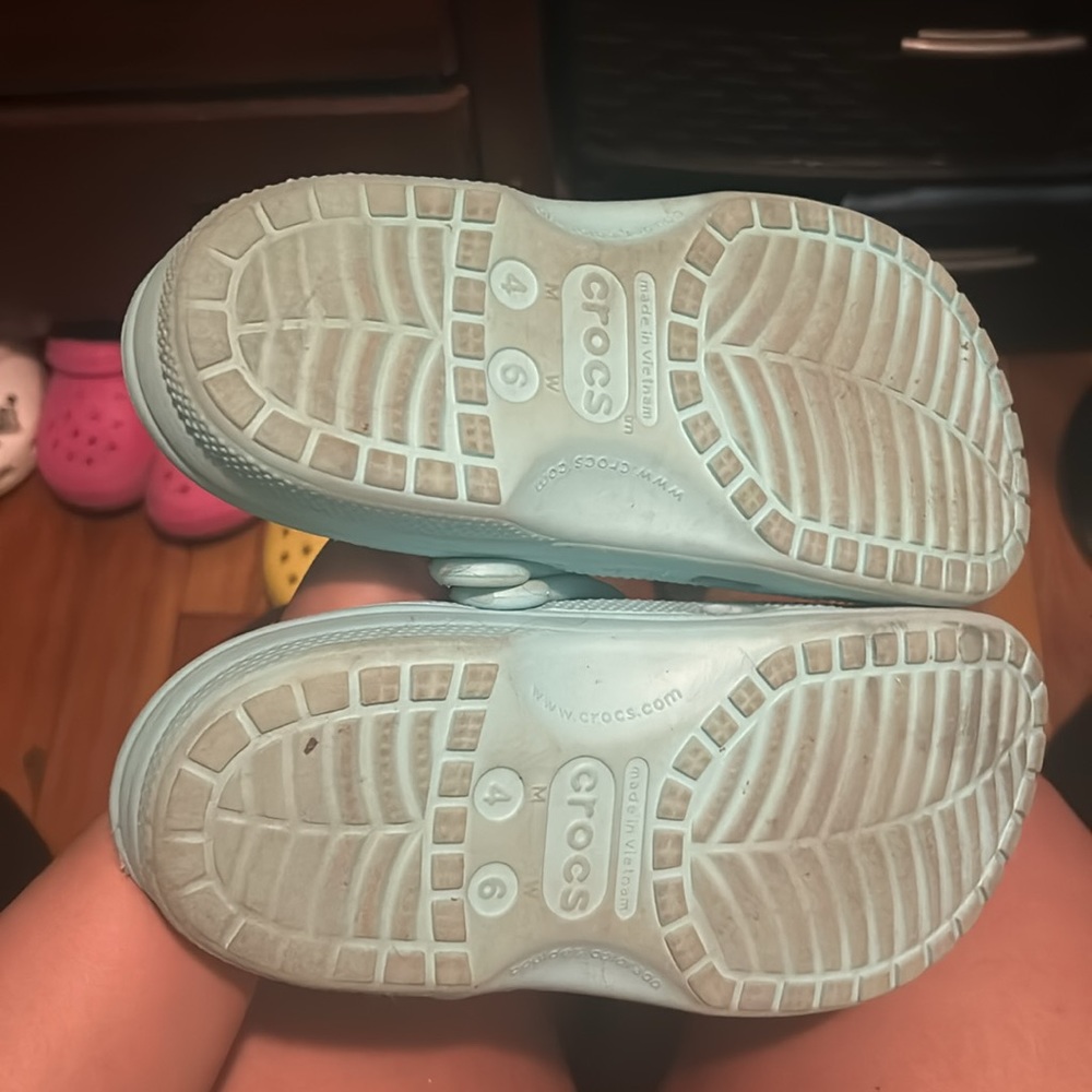 light blue crocs - Picture 2 of 2